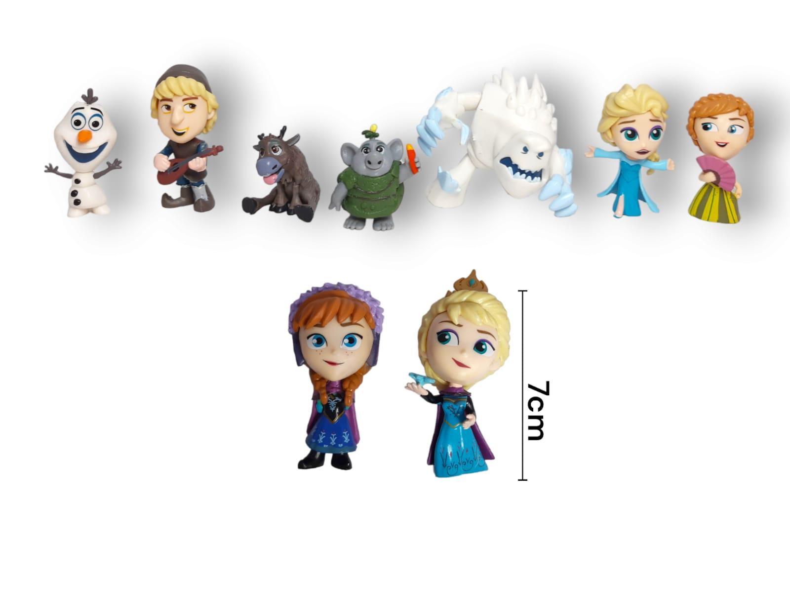 Figuras Frozen x9